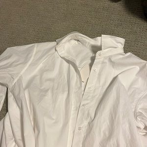 Long linen white top/dress